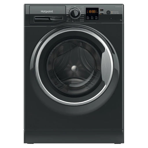 Hotpoint 9KG 1400RPM Freestanding Washing Machine  Black | HNR9W64BSIRE