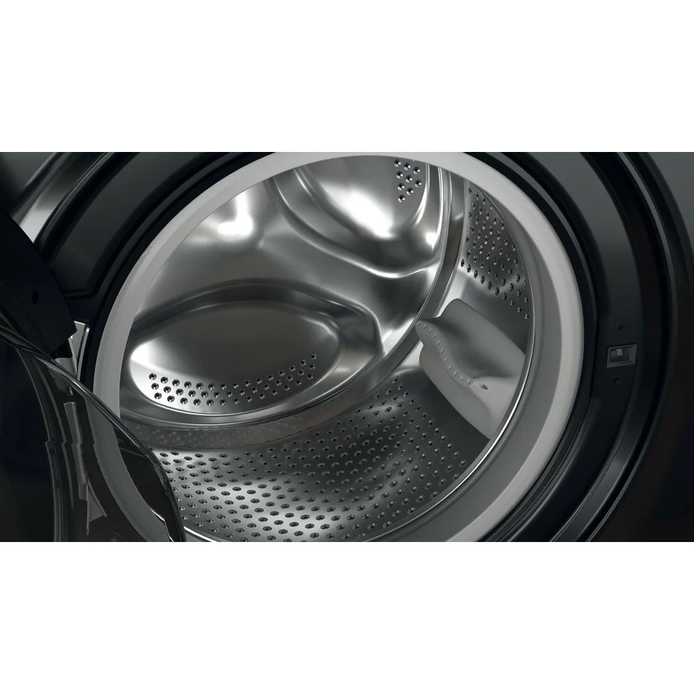 Hotpoint 9KG 1400RPM Freestanding Washing Machine  Black | HNR9W64BSIRE