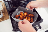 Kitchen Academics Square Silicone Air Fryer Tray | RSAFL1990 thumbnail 3