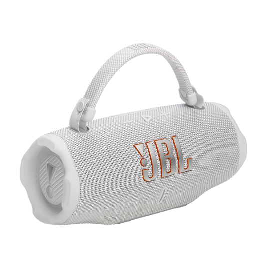 JBL Charge 6 Portable Bluetooth Speaker White | JBLCHARGE6WHT