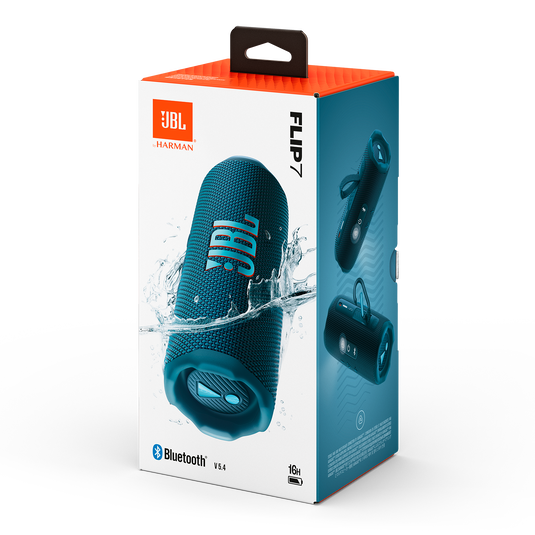 JBL Flip 7 Portable Bluetooth Speaker Blue | JBLFLIP7BLU