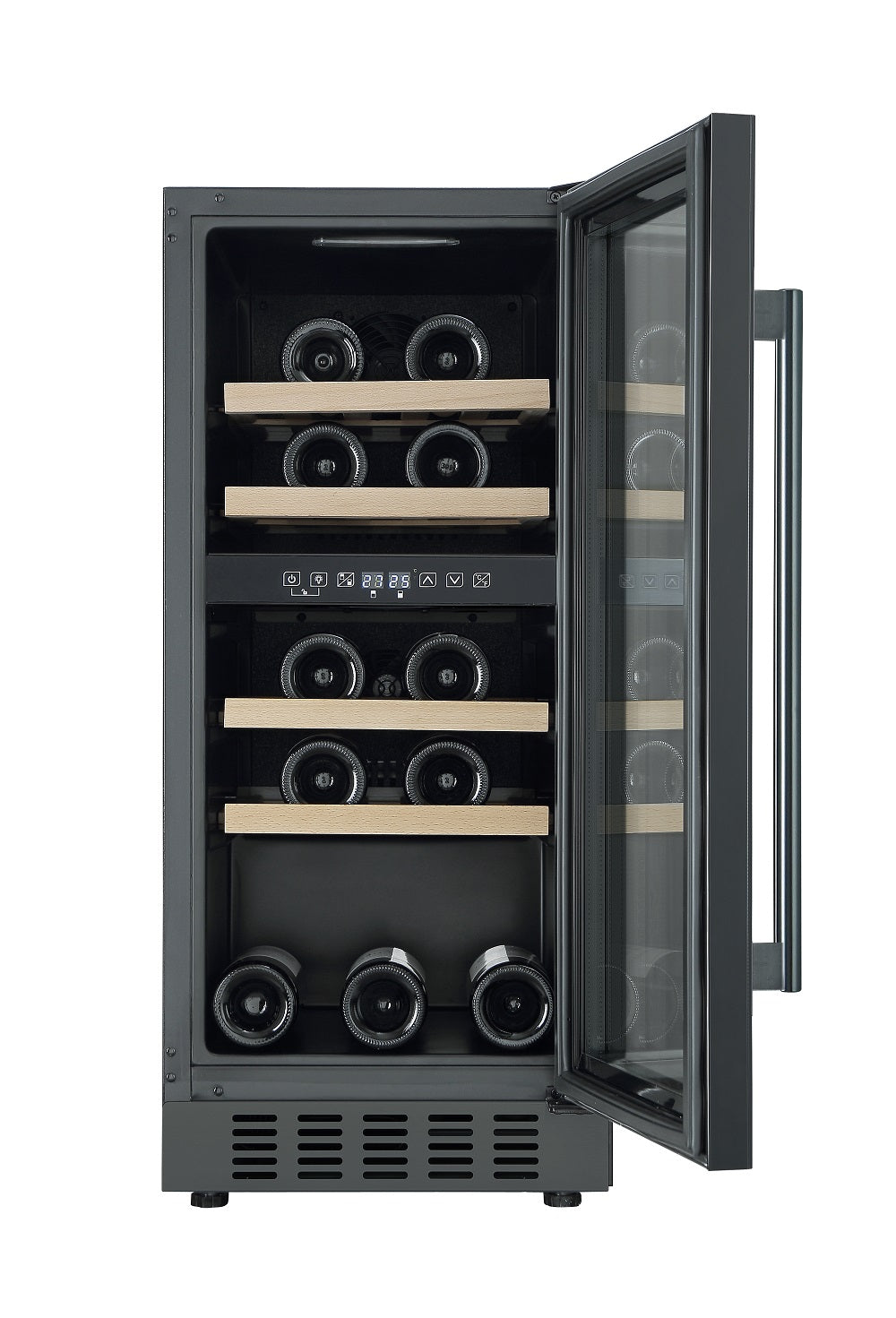 Powerpoint 17 Bottle Dual Zone Wine Storage | P39AD17