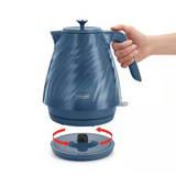 DeLonghi Ballerina Seta Kettle Blue | KBDS3001.BL thumbnail 2