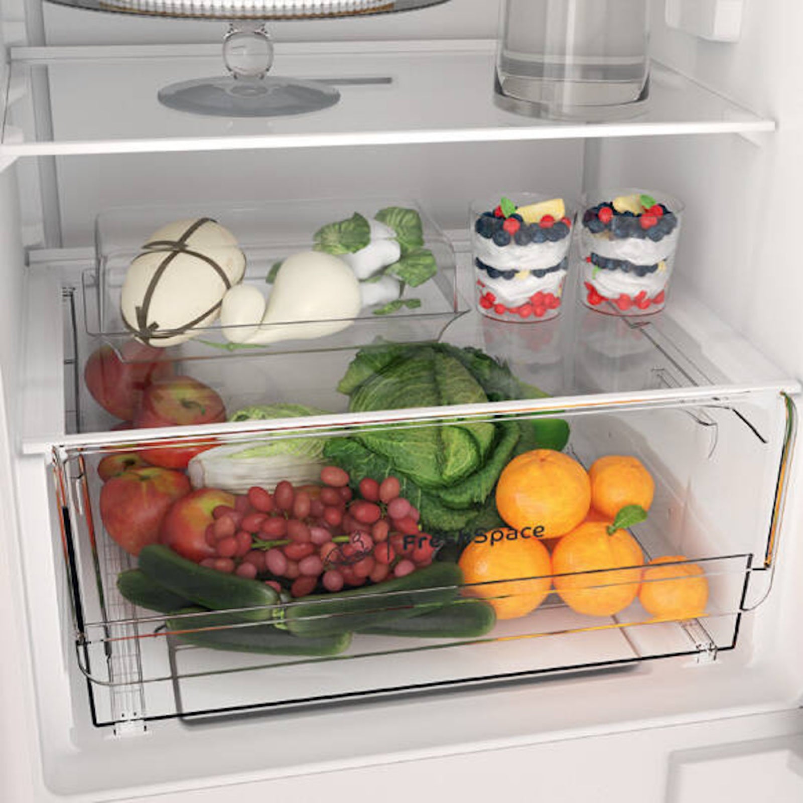 Indesit 50 50 Integrated Fridge Freezer | KINS1261B4UK