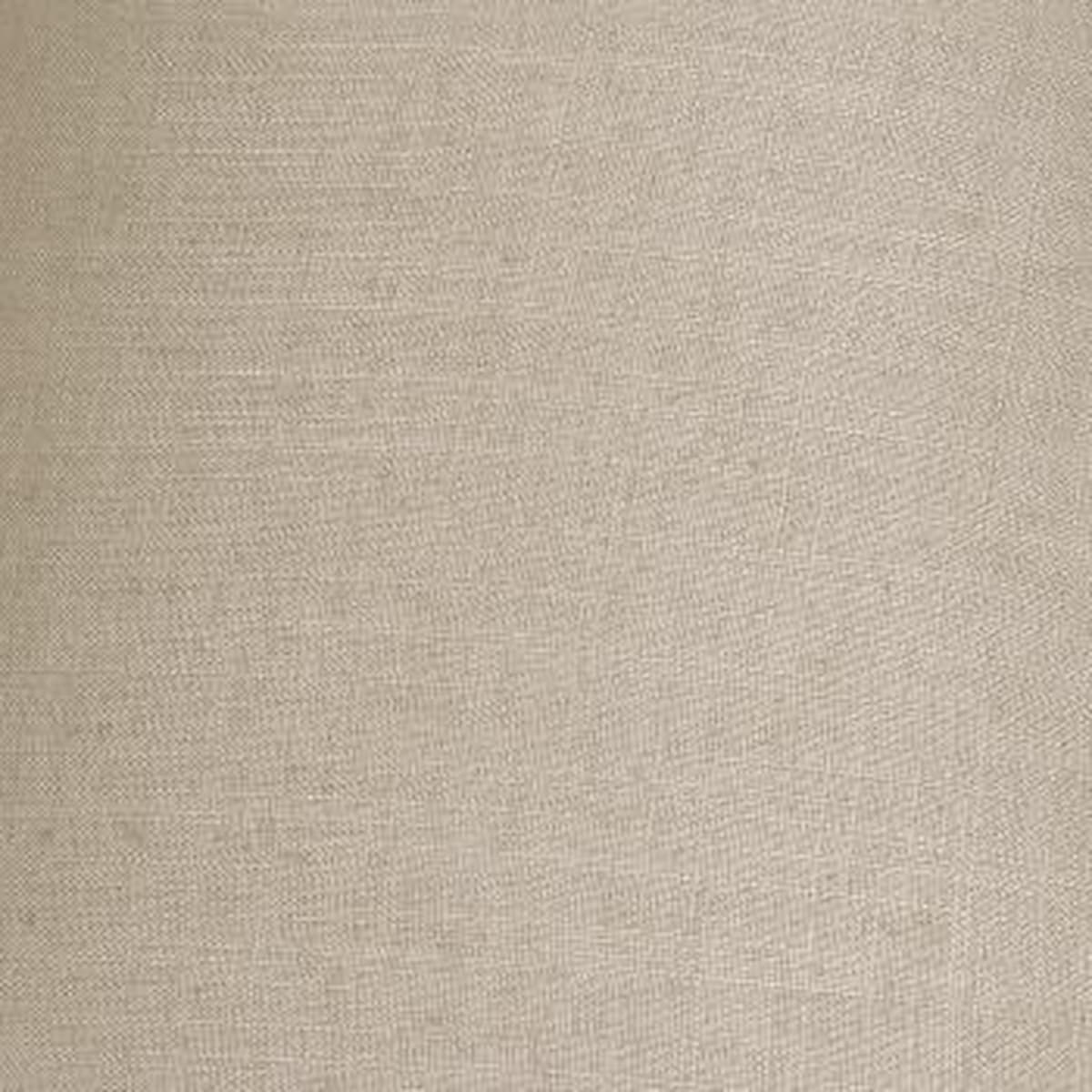 Linen 20" coolie shade in Buttermilk colour - L501/20BM