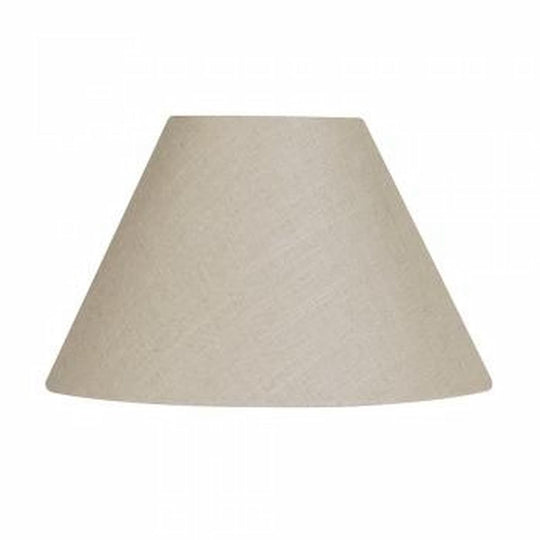 Linen coolie shade in Calico colour 10" - L501/10CA
