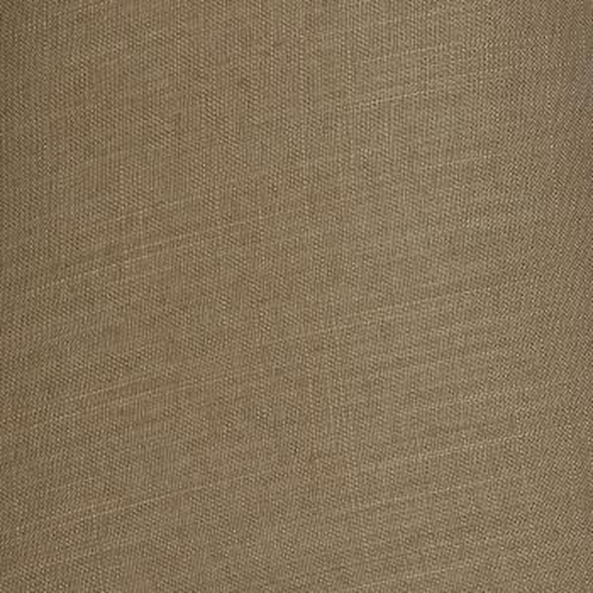 Linen 20" coolie shade in Walnut colour - L501/20WA