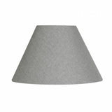Linen 14" coolie shade in Earl Grey colour - L501/14EG thumbnail 1