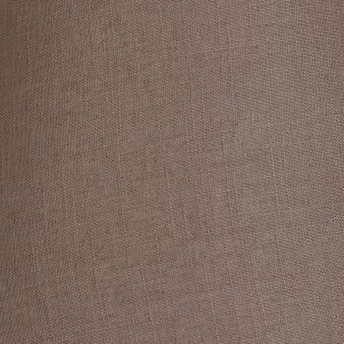 Linen 20" coolie shade in Mocha colour - L501/20MO