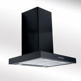 Luxair 60cm Flat Cooker Hood Black l LA60FLTBLK thumbnail 2