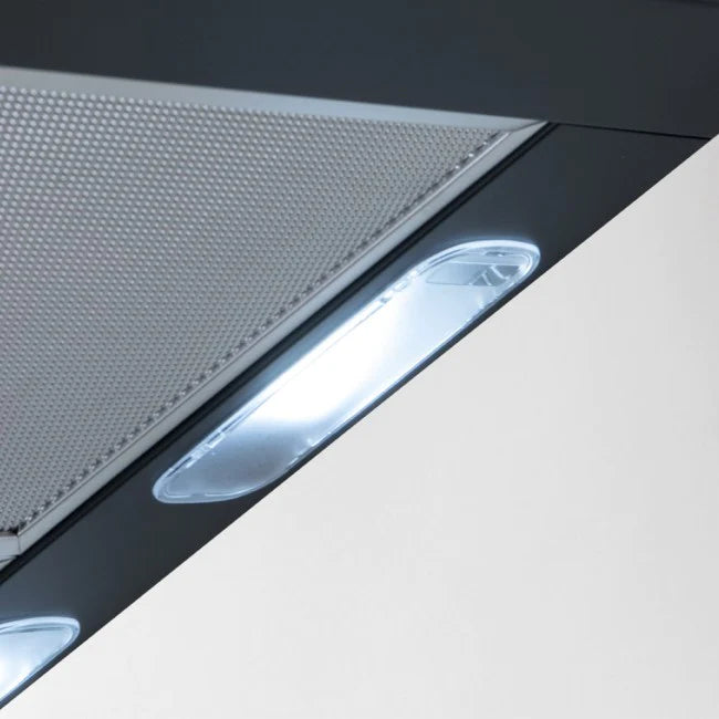 Luxair 60cm Premium Chimney Hood Black | LA60STDBLK
