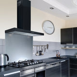 Luxair 60cm Flat Cooker Hood Black l LA60FLTBLK thumbnail 6