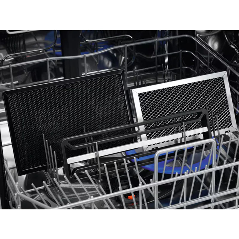 Electrolux 80CM 4 Zone Induction Combo Hob Hood Black | LCC83443