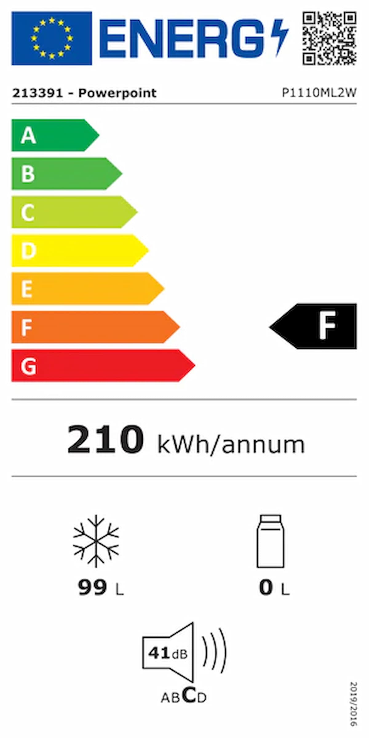 99 Litre Chest Freezer | P1110ML2W