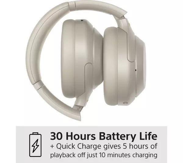 Copy of Wireless Noise Cancelling Headphones Silver | WH-1000XM4SCE7