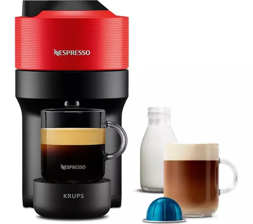 Nespresso by Krups Vertuo Pop Smart Coffee Machine Red | XN920540