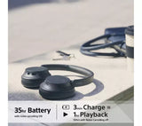SONY Wireless Bluetooth Noise-Cancelling Headphones Black l WH-CH720N thumbnail 6