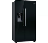 Bosch Series 6 American Style Fridge Freezer Black | KAD93ABEP thumbnail 1