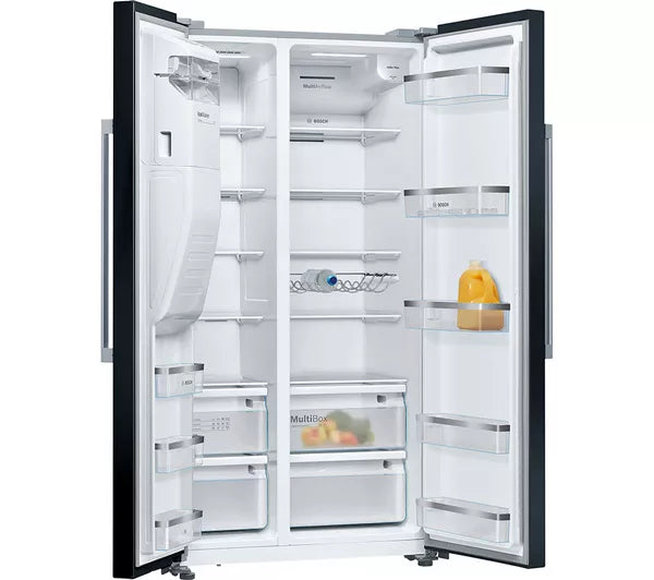 Bosch Series 6 American Style Fridge Freezer Black | KAD93ABEP