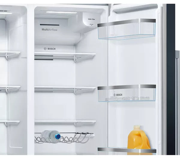 Bosch Series 6 American Style Fridge Freezer Black | KAD93ABEP