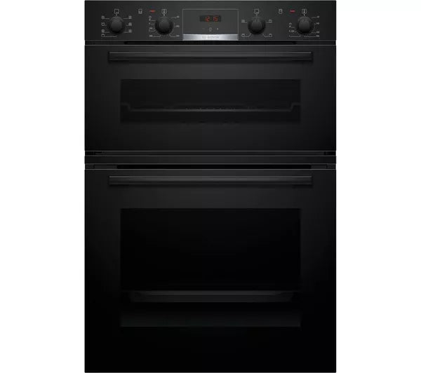Bosch Series 4 Electric Double Oven Black | MBA533BB3B
