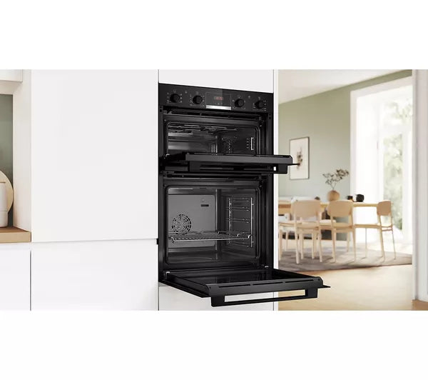 Bosch Series 4 Electric Double Oven Black | MBA533BB3B