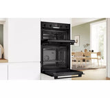 Bosch Series 4 Electric Double Oven Black | MBA533BB3B thumbnail 3