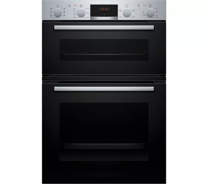 Bosch Series 4 Electric Double Oven Stainless Steel | MBA533BS3B