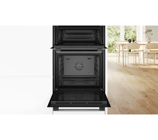 Bosch Series 4 Electric Double Oven Stainless Steel | MBA533BS3B