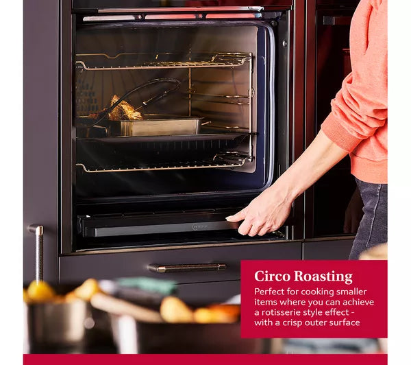 NEFF Slide&Hide N50 Pyrolytic Smart Oven Stainless Steel | B6ACH7AN7B