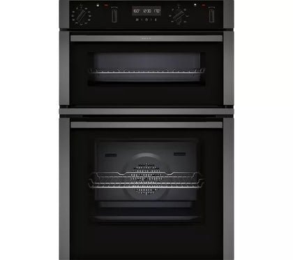 Neff N50 Electric Double Smart Oven Graphite | U2ACH7AG7B