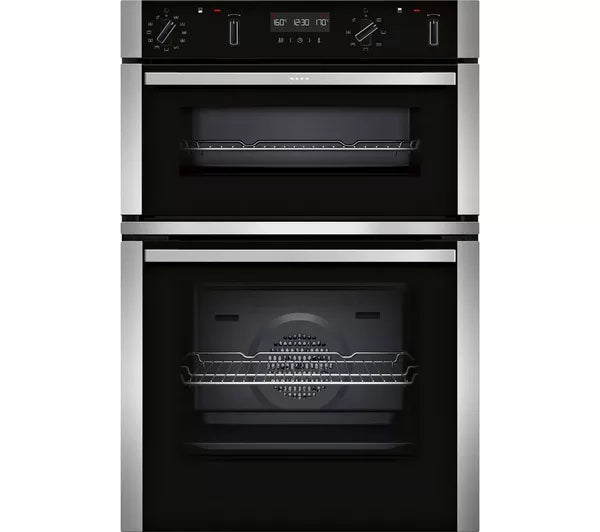 Neff N50 Electric Double Smart Oven Stainless Steel | U2ACH7AN7B
