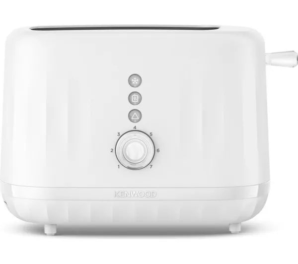 Kenwood Ripple 2-Slice Toaster Pure White | TCP06.000WH