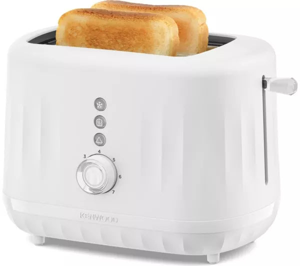 Kenwood Ripple 2-Slice Toaster Pure White | TCP06.000WH