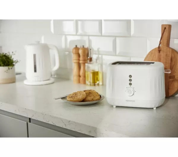 Kenwood Ripple 2-Slice Toaster Pure White | TCP06.000WH