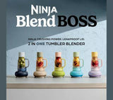 Ninja BlendBoss Tumbler Blender Blue Raspberry | DB351UKBL thumbnail 8