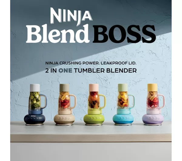 Ninja BlendBoss Tumbler Blender Lavender Lemonade | DB351UKPR