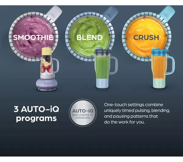 Ninja BlendBoss Tumbler Blender Lavender Lemonade | DB351UKPR