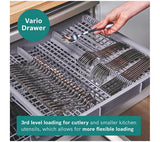 Bosch Series 2 60cm WiFi-enabled Dishwasher Brushed Steel | SMS2HVI06G thumbnail 4
