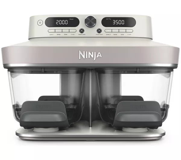 Ninja CRISPi DualZone 8-Function Glass Air fryer Bone | DD102UKIV2