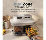 Ninja CRISPi DualZone 8-Function Glass Air fryer Bone | DD102UKIV2 thumbnail 2