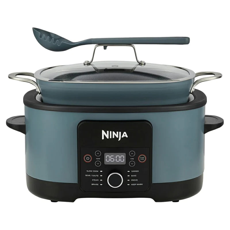 Ninja Foodi Possible Cooker 8-in-1 Slow Cooker Sea Salt Grey l MC1001UK