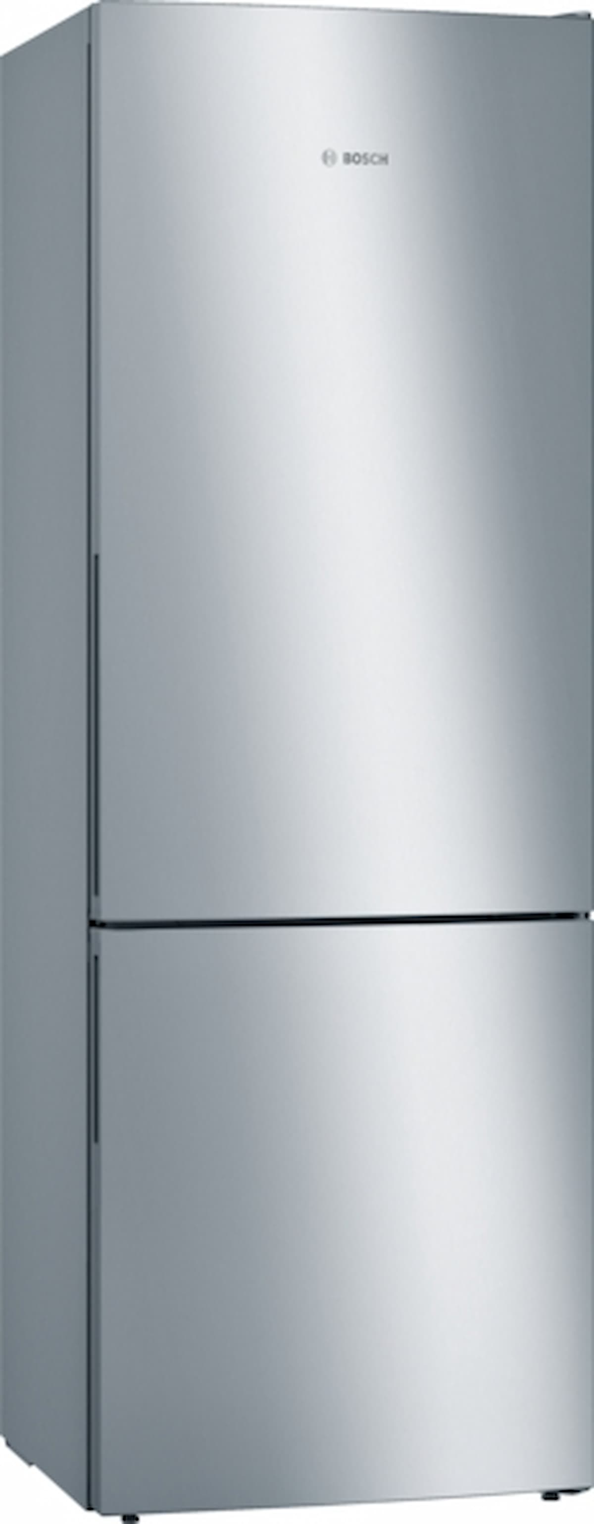 Bosch Series 6, free-standing fridge-freezer with freezer at bottom, 201 x 70 cm, Stainless steel (with anti-fingerprint)-KGE49AICAG