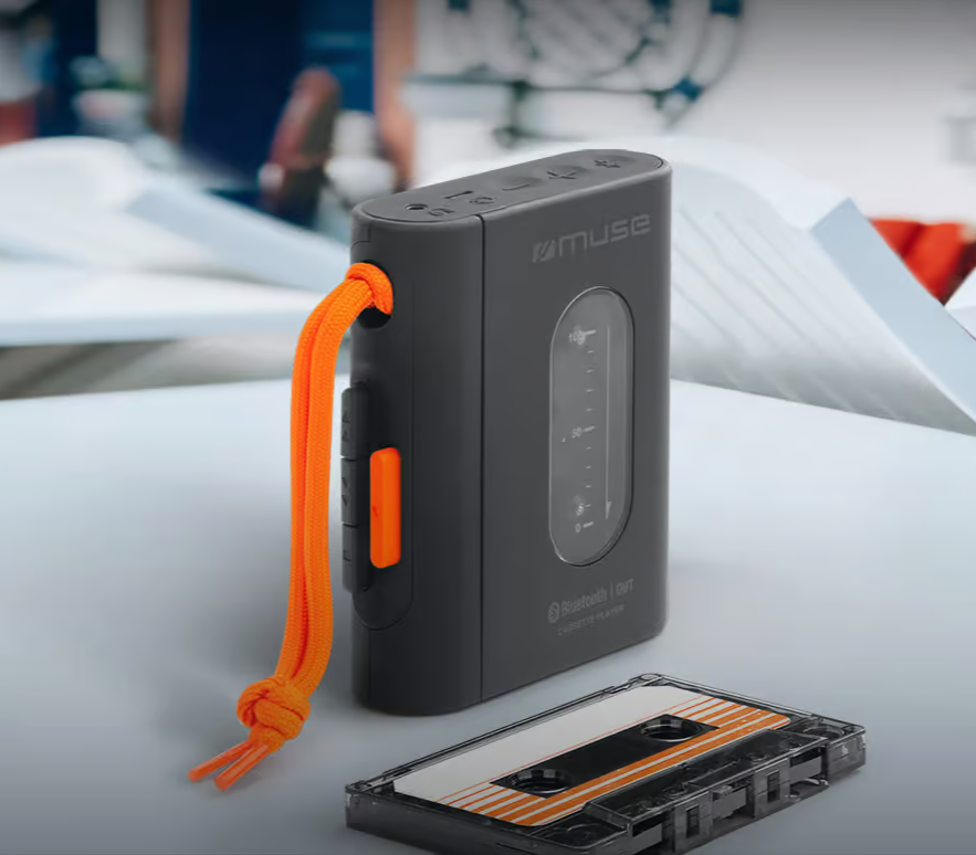 Muse Bluetooth Personal Portable Walkman Cassette Player | M132WH