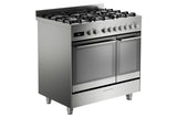 Fisher & Paykel 90cm Series 7 Contemporary Dual Fuel 5 Burner Freestanding Cooker - Steel | OR90L7DBGFX2 thumbnail 8
