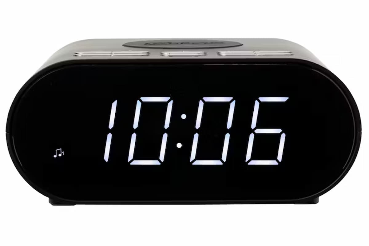 Ortus Charge Clock Radio - Black | ORTUSCHARGEBK