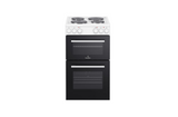 Powerpoint 50cm Freestanding Cooker with Hotplate Cooktop White | P05E2AW thumbnail 1