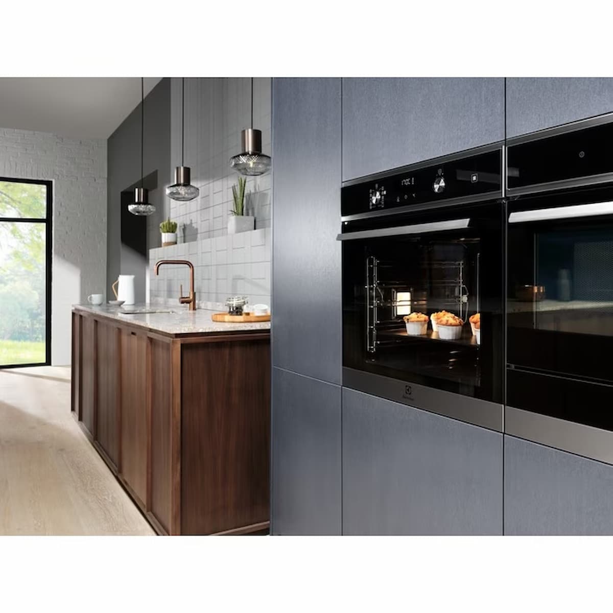 Electrolux SteamBake Integrated Oven 72 l A+ Stainless Steel-EOD6C46X2