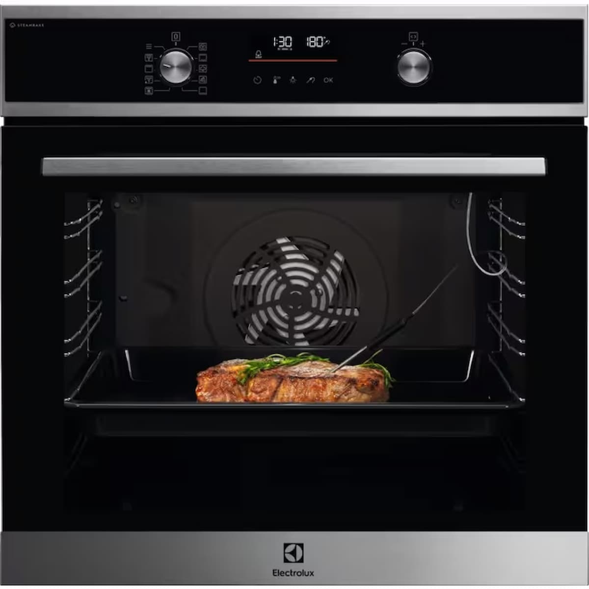 Electrolux SteamBake Integrated Oven 72 l A+ Stainless Steel-EOD6C46X2