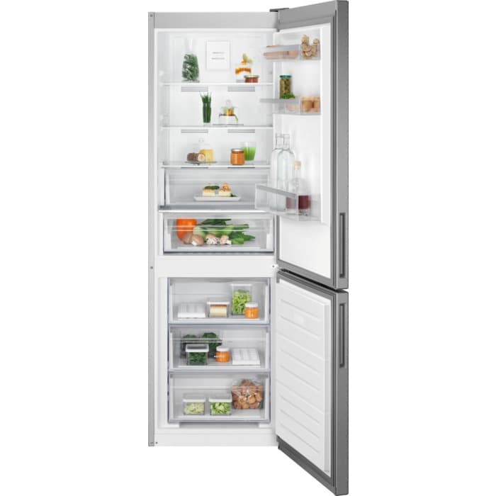 Electrolux 60/40 185cm Frost Free Fridge Freezer Stainless Steel | LNT6ME32U2